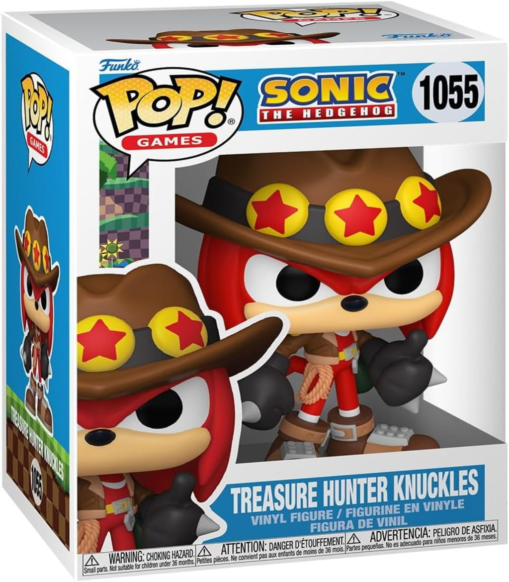 Funko Pop! Treasure Hunter Knuckles vinyl figure packaging