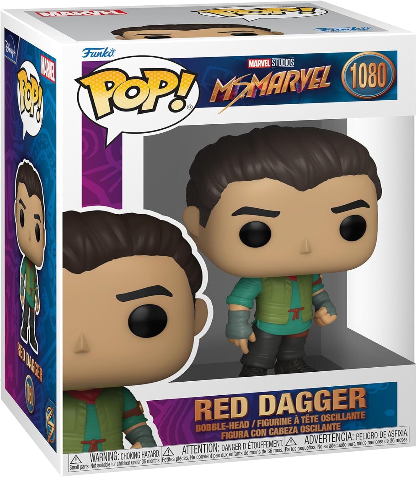 Funko Pop! Marvel Studios Ant-Man and the Wasp packaging with Red Dagger figure