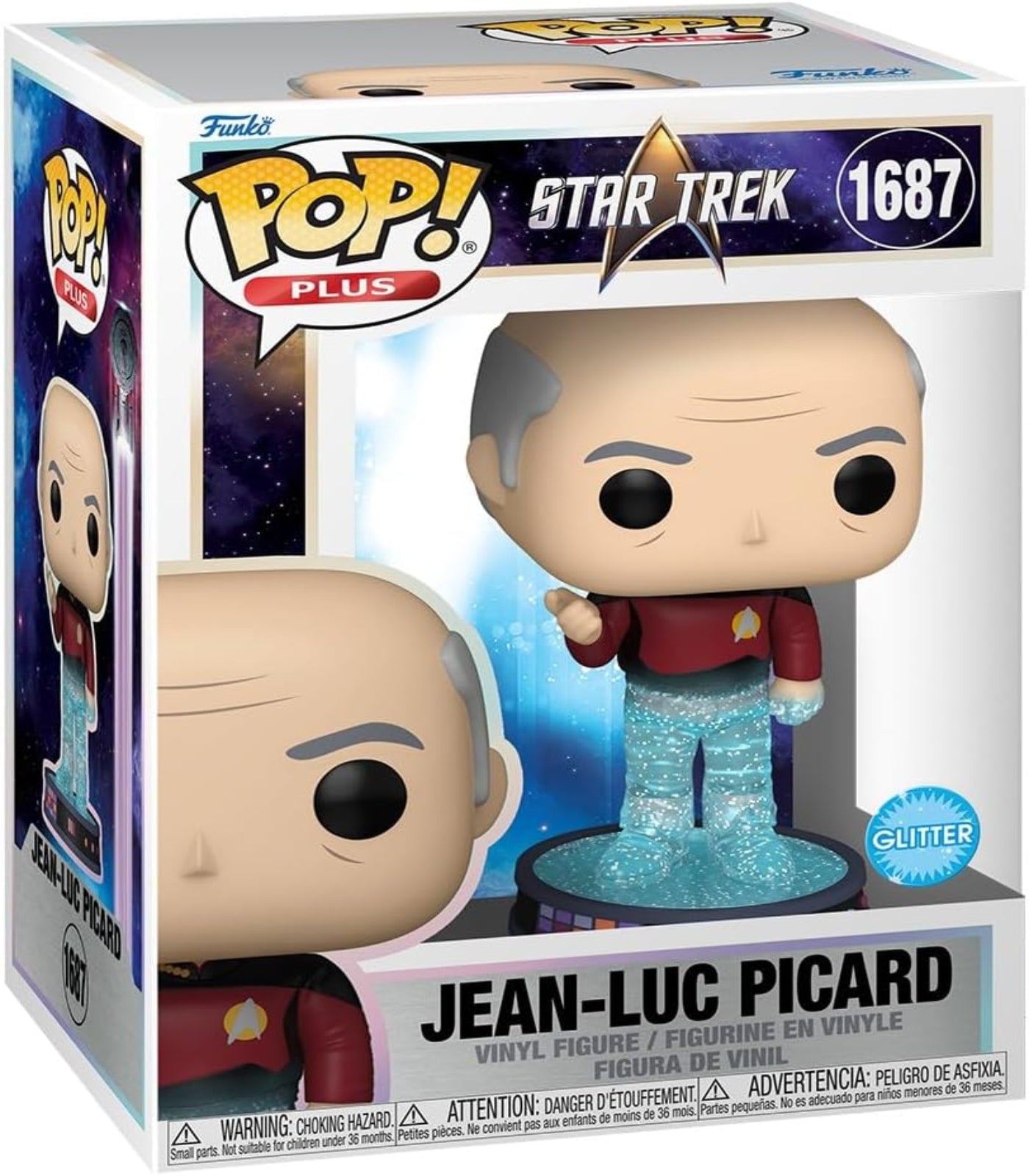 Funko Pop! Star Trek Jean-Luc Picard vinyl figure packaging