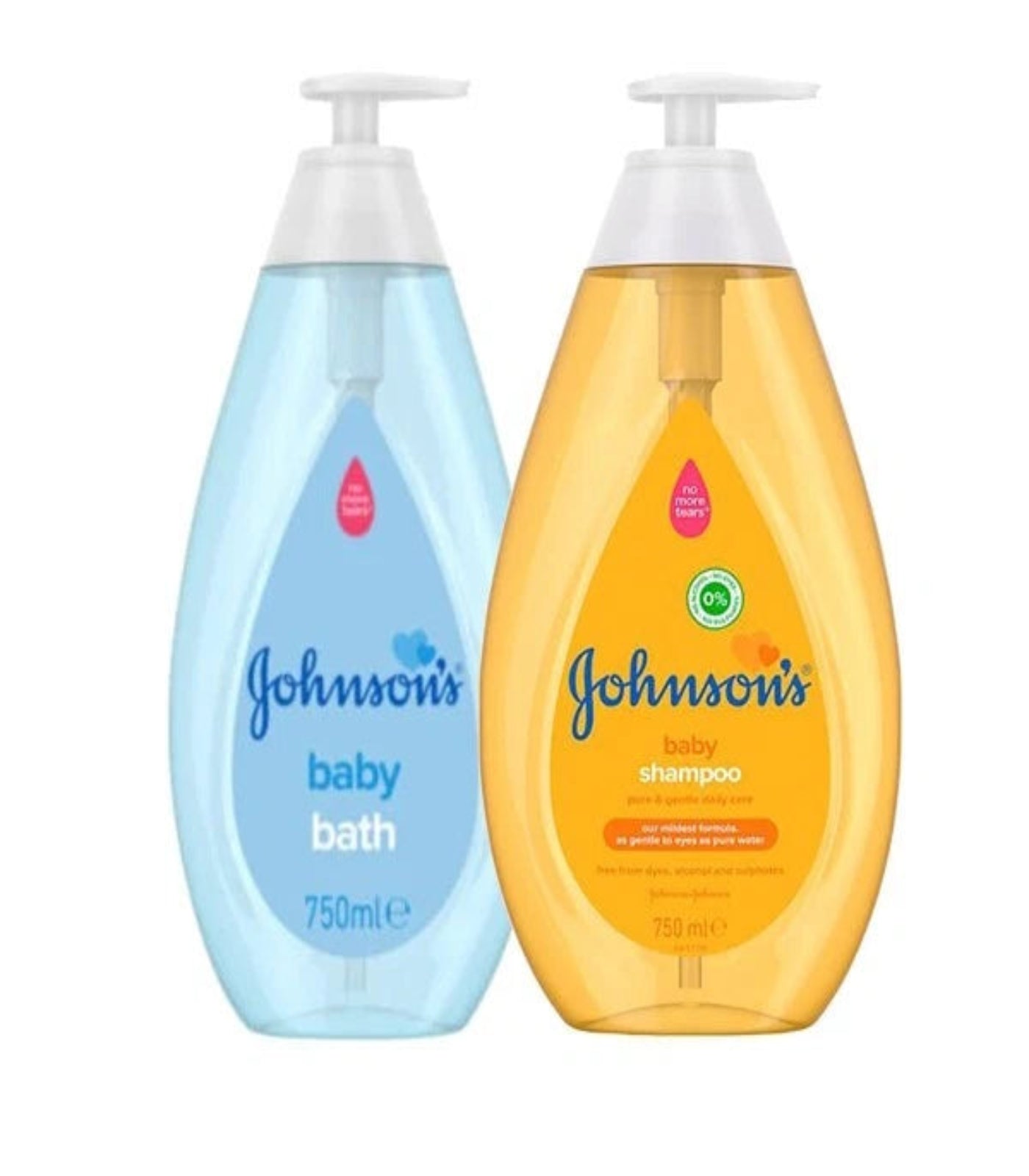 Johnsons Baby Bath & Baby Shampoo 750ml