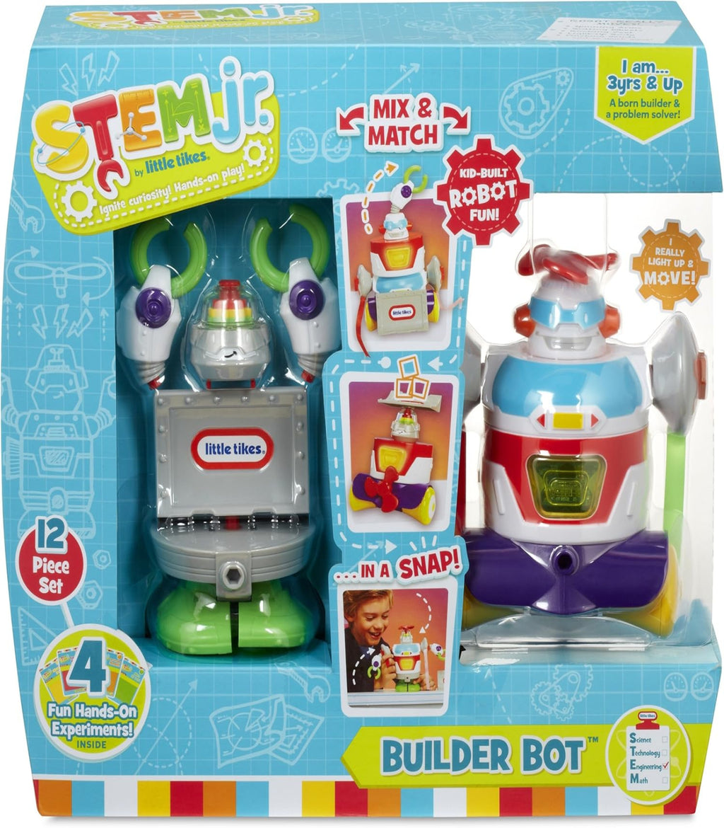Little Tikes Stem Jr Builder Bot 12 Piece Set