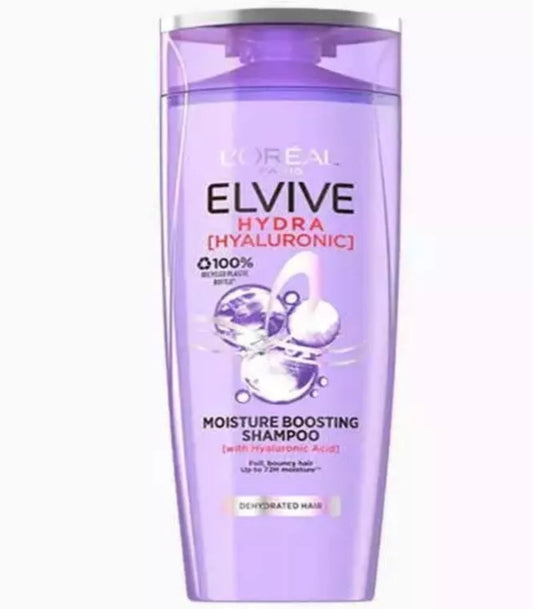 2x Loreal Paris Elvive Hydra Moisture Boosting Shampoo 250ml