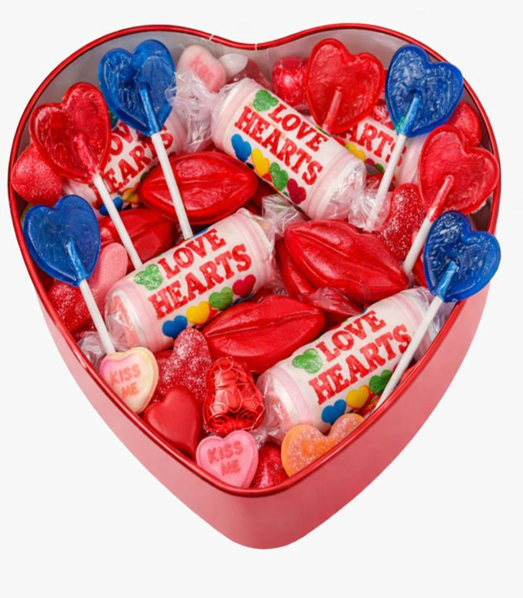 Love Heart Metal Tin Pick N Mix