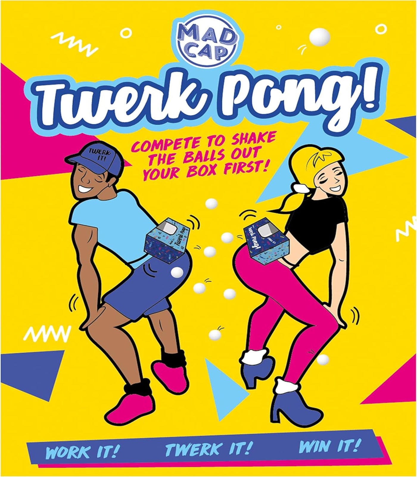Mad Cap Twerk Pong Party Game