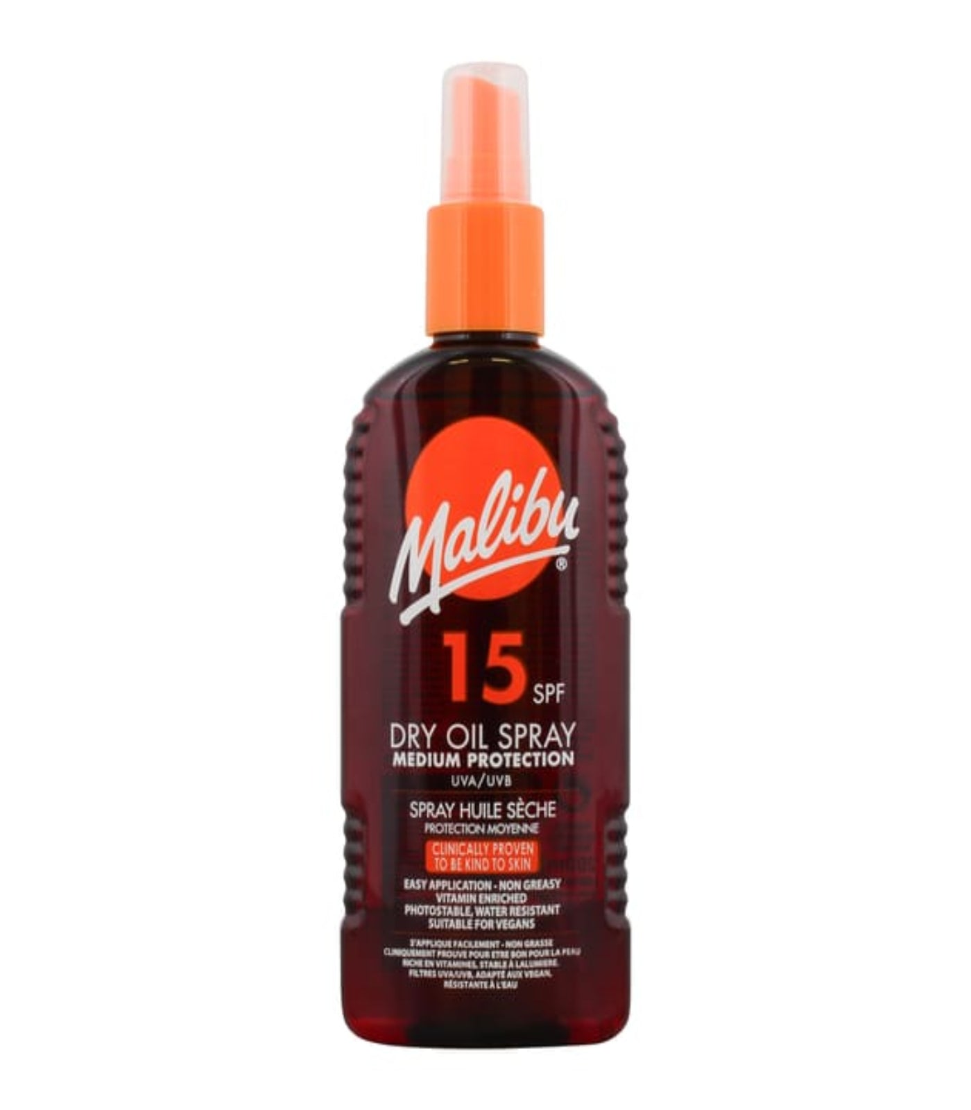Malibu Dry Oil Spray spf 15 200ml