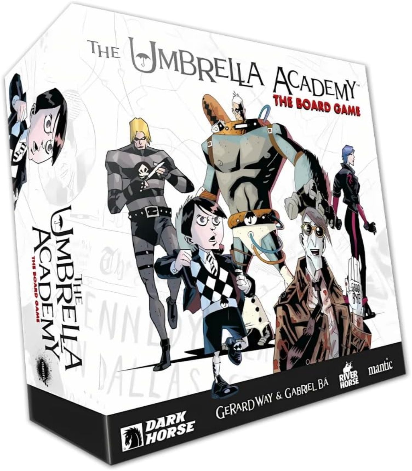 Mantic Games Umbrella Academy Miniatures Board Game Ages 13+