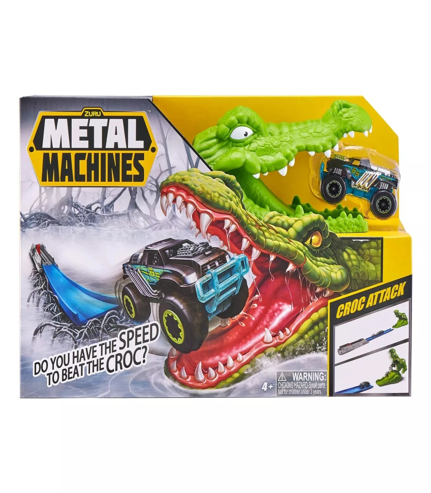 Metal Machines Croc Attack Playset