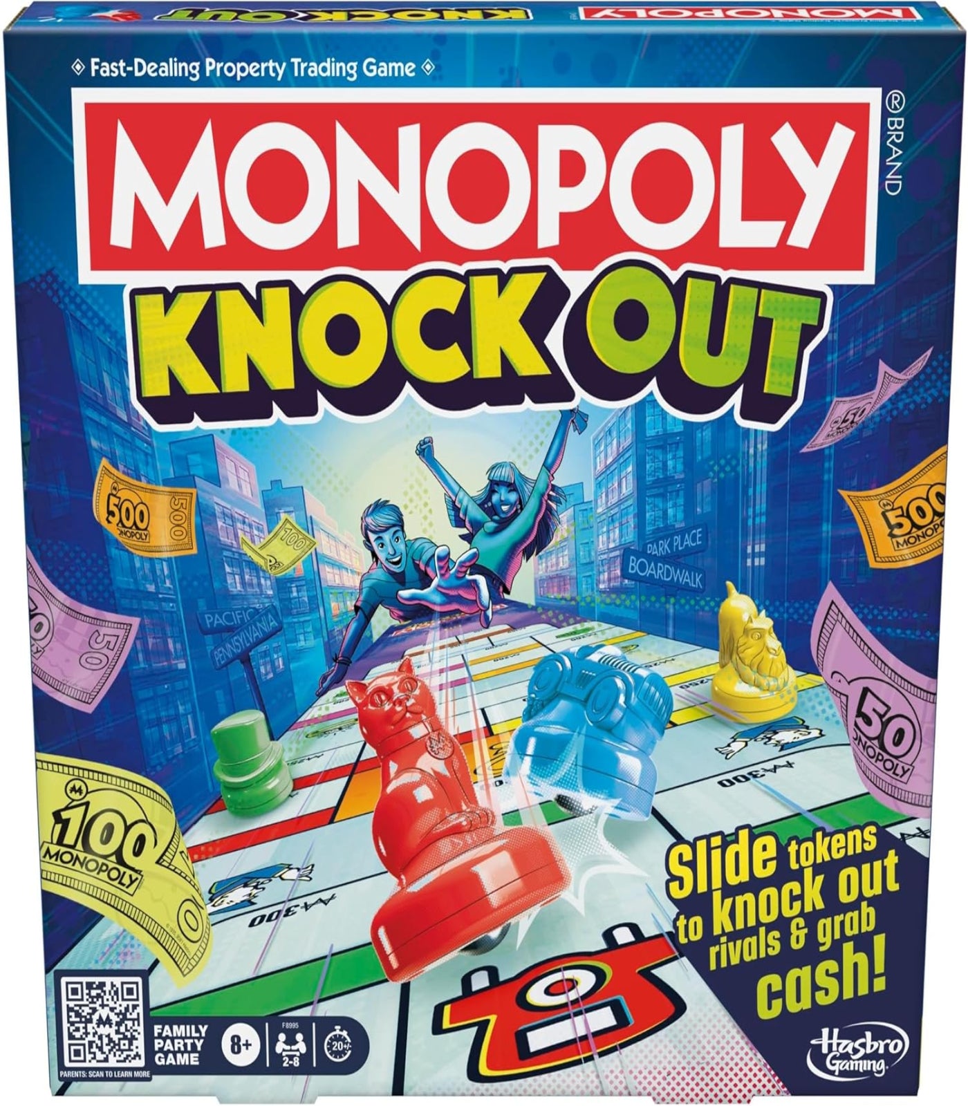 Monopoly Knockout Family Party Game