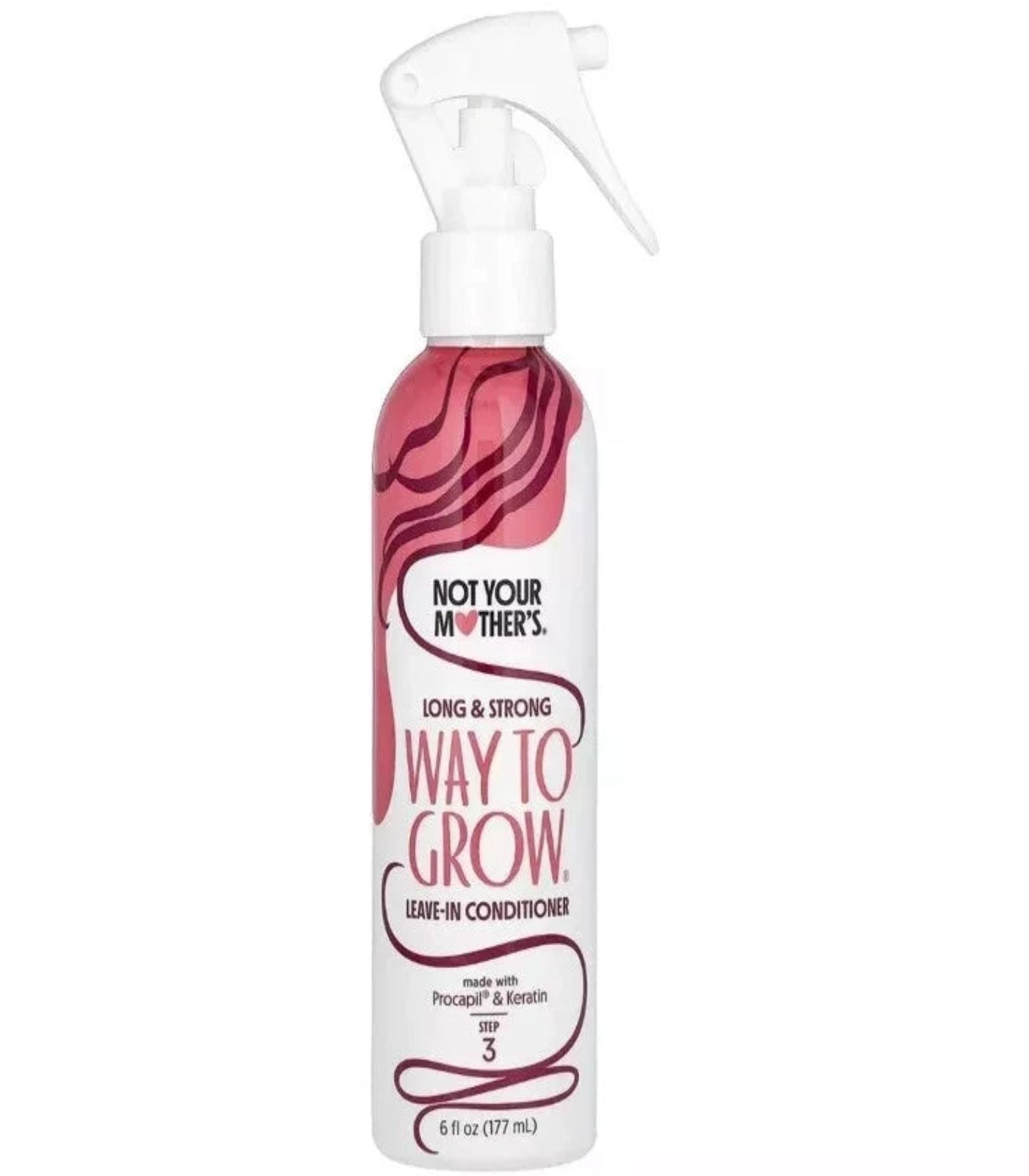 Not Your Mothers Way To Grow, Long & Strong Leave-In Conditioner, 6 fl oz (177 ml)