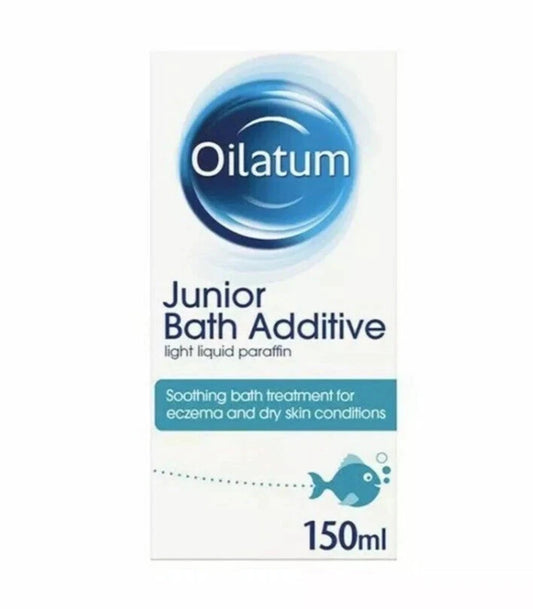 2x Oilatum Junior Eczema and Dry Skin Emollient Bath Additive 150ml