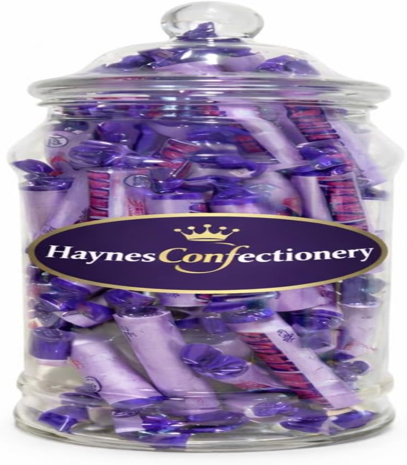 Original Parma Violets Retro Sweets Gift Jar 23cm - Classic Sweets, Traditional Taste. Tubs Jam Packed 405g