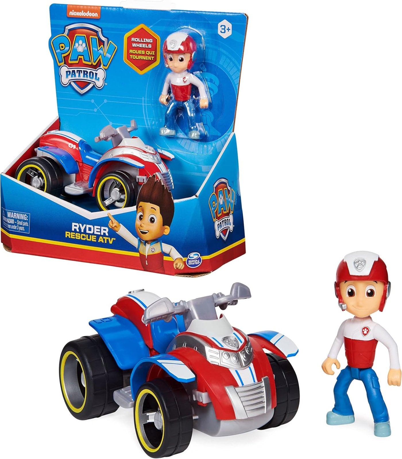 Paw Patrol Ryders Rescue ATV Vehicle