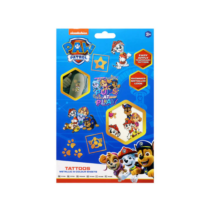 Paw Patrol Temporary Tattoos