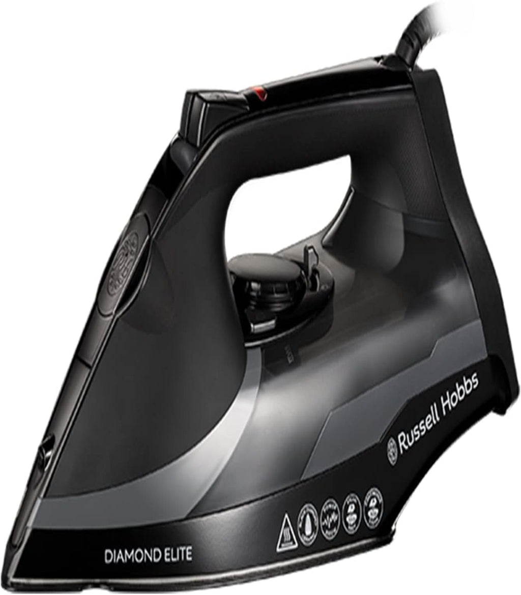 Russell Hobbs Diamond Elite Steam Iron - Black