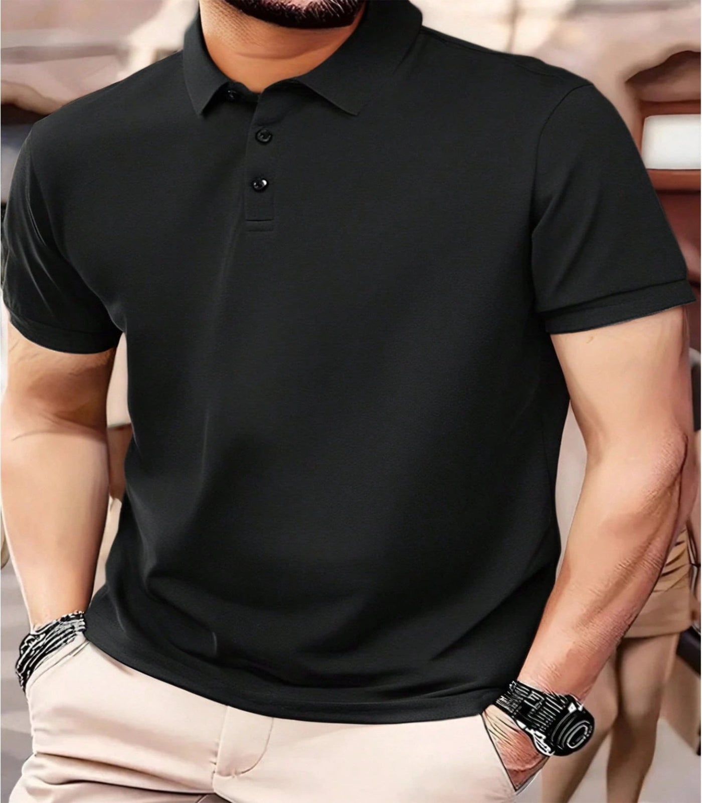 SHEIN Quick Drying Polo Size XL