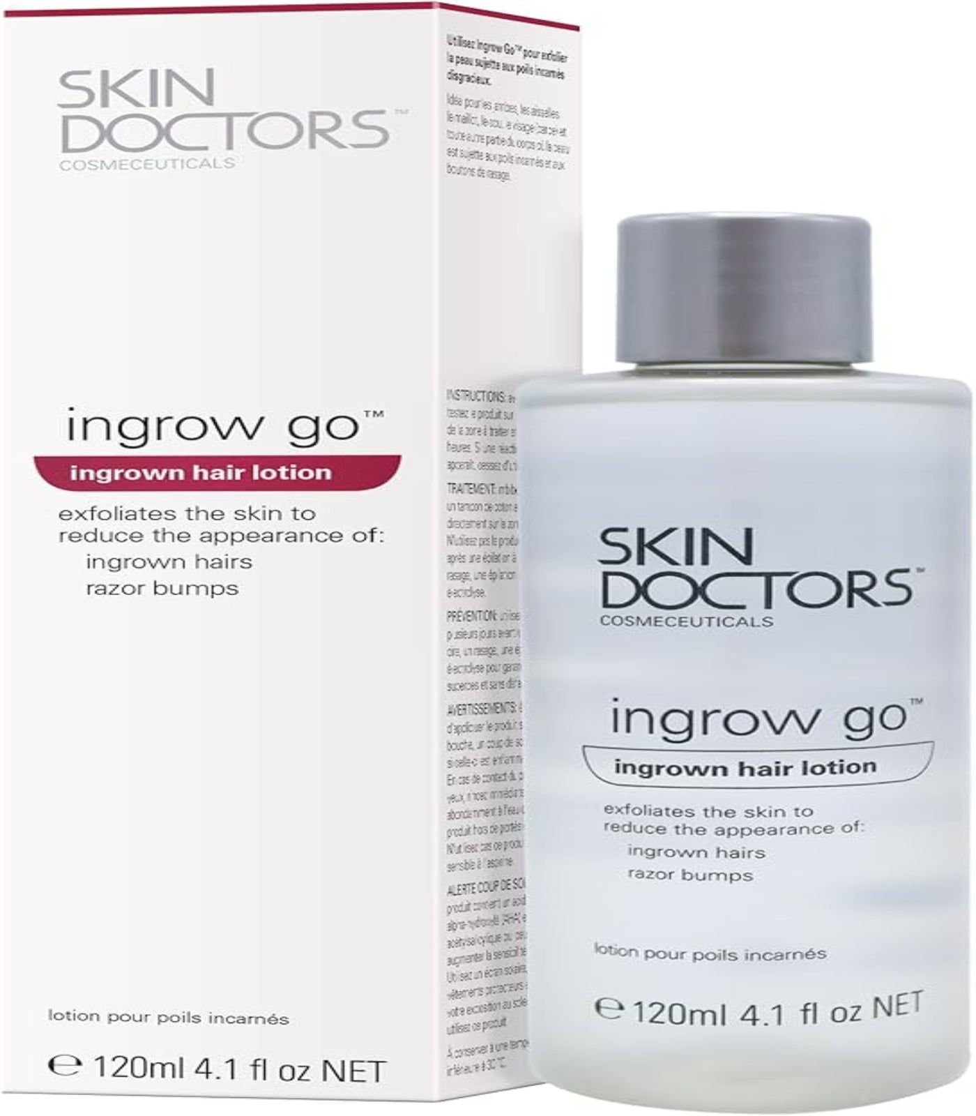 Skin Doctors Ingrow Go Lotion Ingrown Hair Treatment 120ml