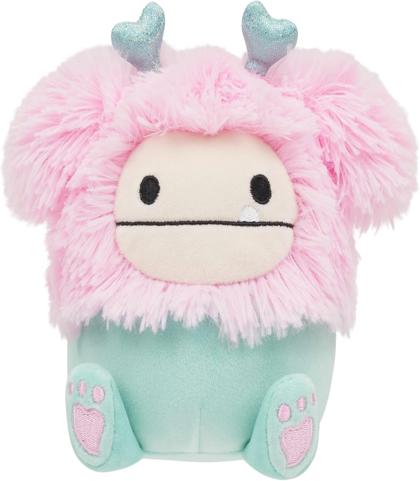 Squishmallows Original 7.5-Inch Bessem the Bigfoot with Heart Headband