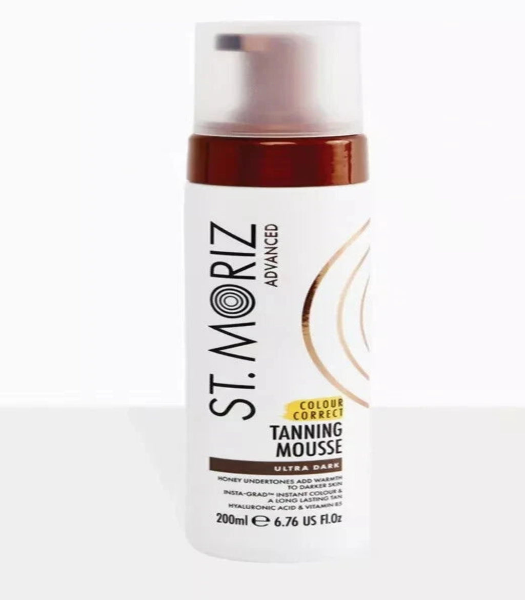 St Moriz Original Instant Tanning Mousse Ultra Dark | Fast Drying Vegan Fake Tan