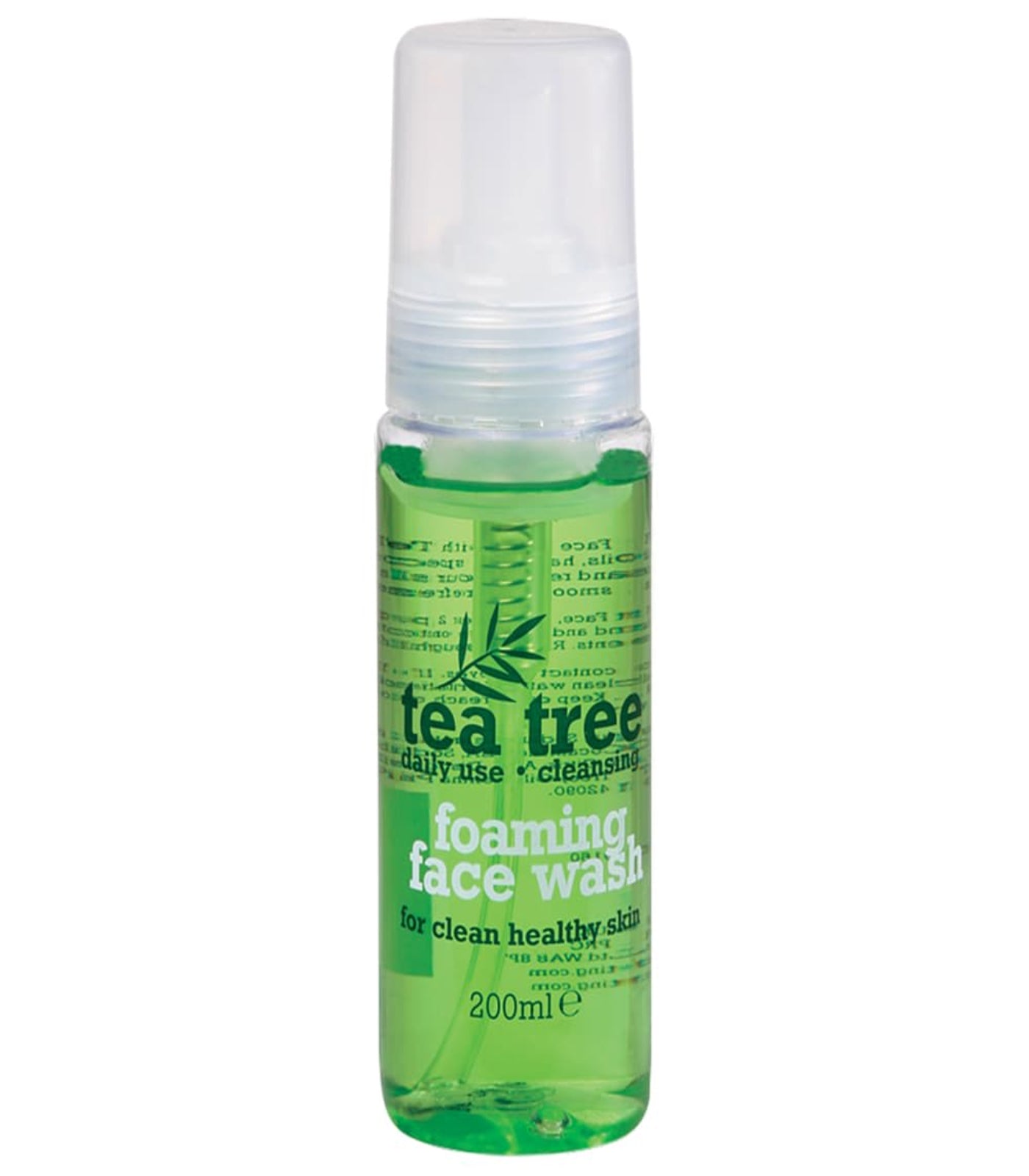 Tea Tree Foaming Face Wash 200ml (2 Pack)