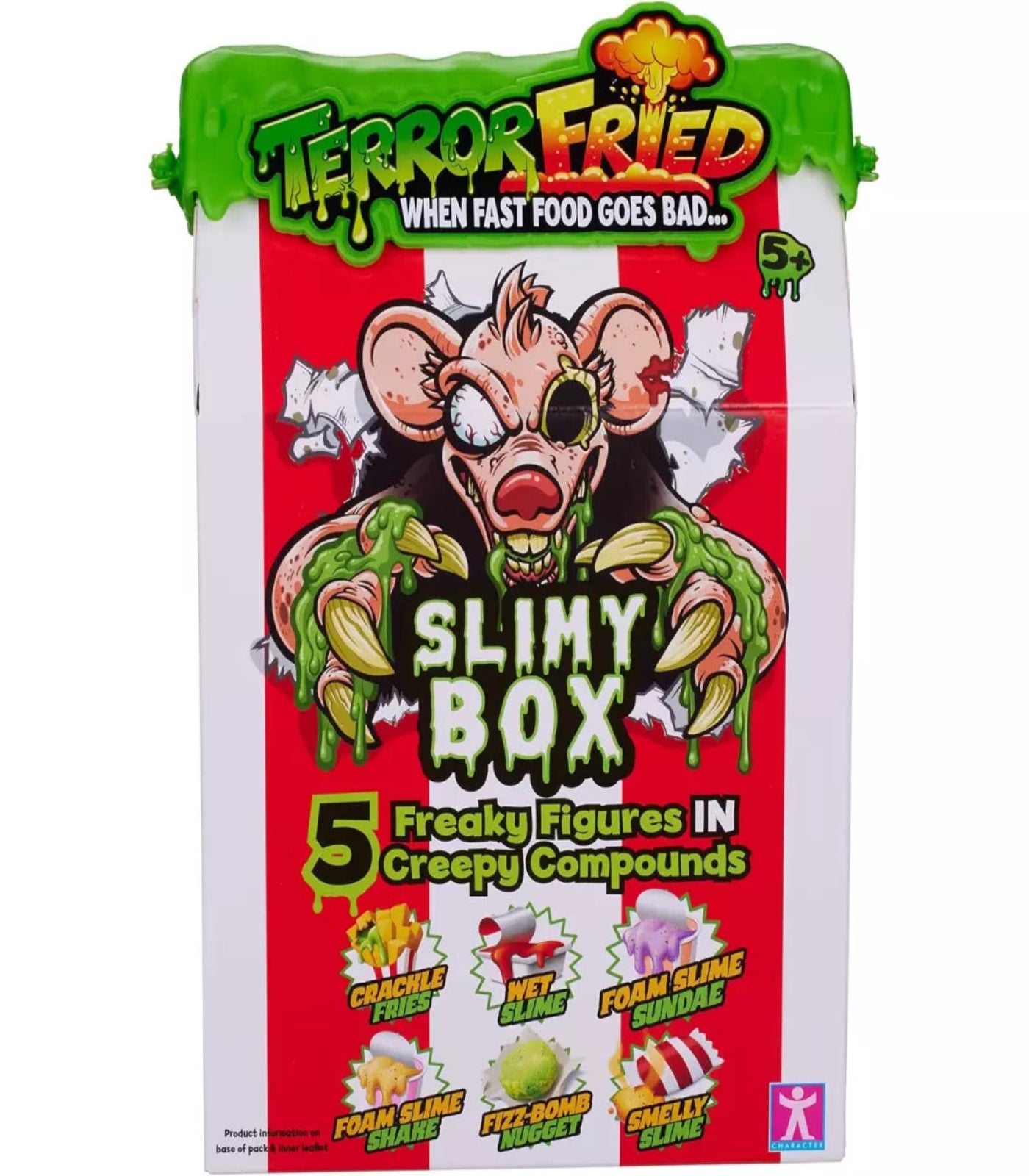 Terror Fried When Fast Food Goes Bad Slimy Box Pack of 5 Figures 5+