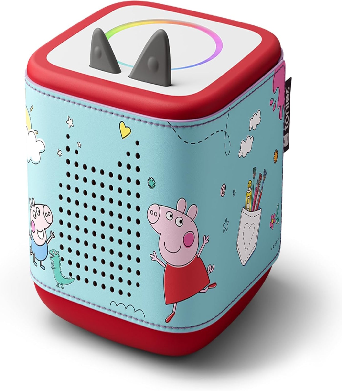 Tonies Sleeve - Decorative Wrap for Toniebox 2 - Peppa Pig