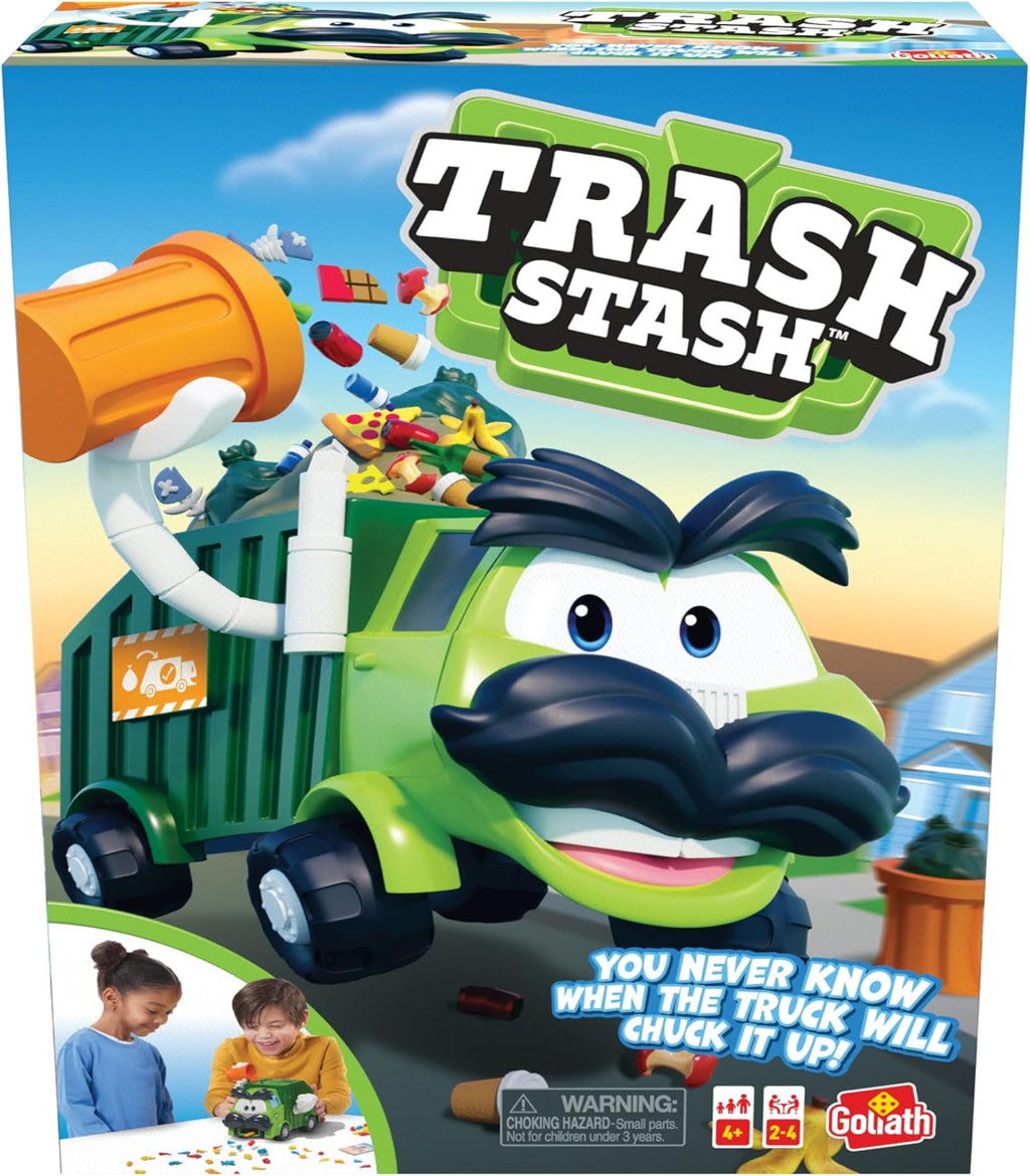 Trash Stash: You Never Know When the Truck Will Chuck it Up!
