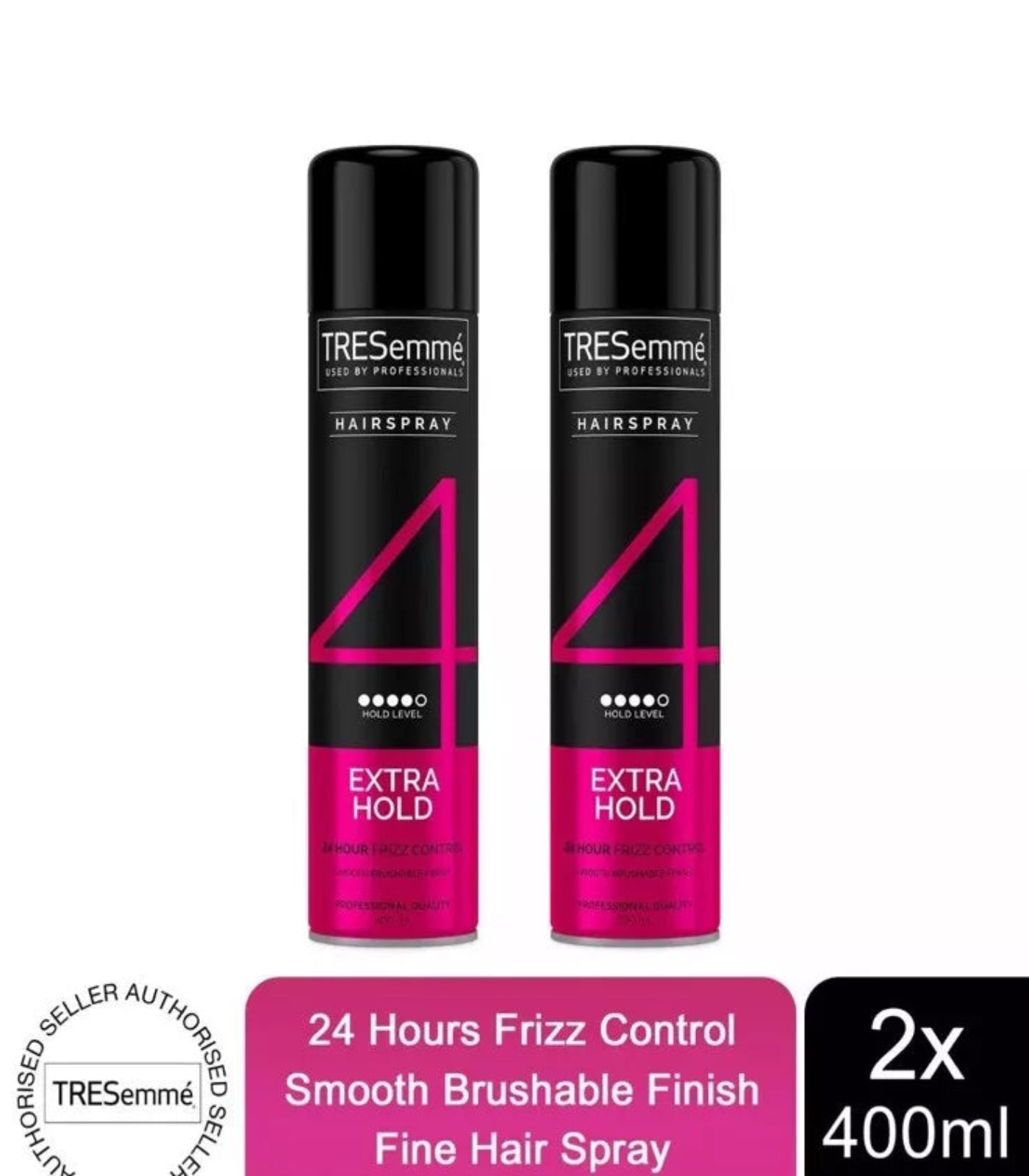 Tresemme Extra Hold Long Lasting Finish Fast Drying Hairspray (2 Pack)