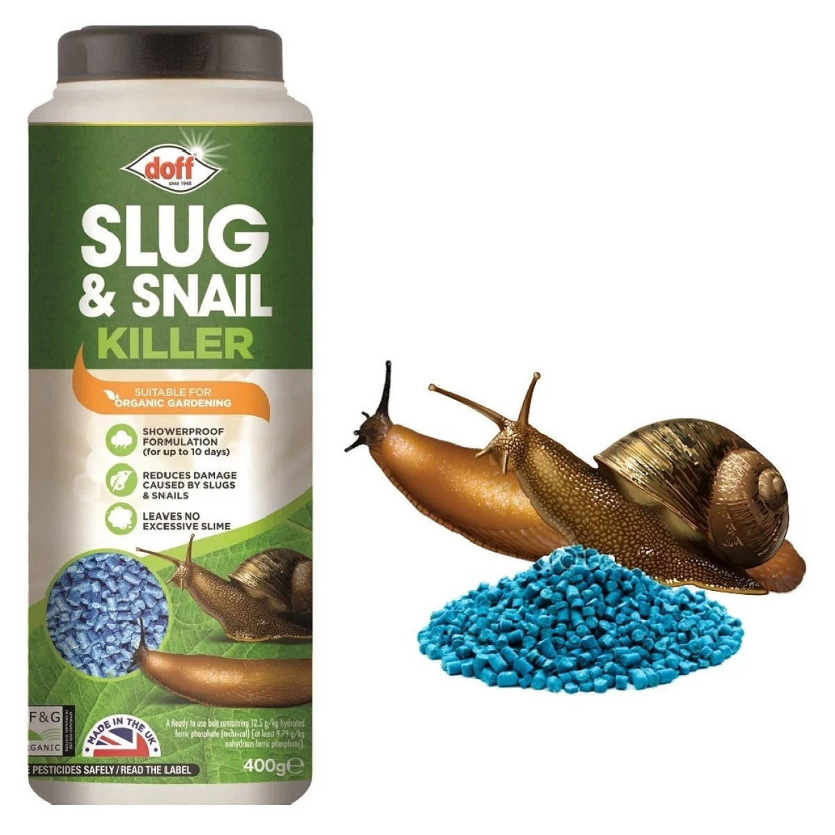Doff Slug & Snail Killer 400g