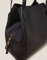 Accessorize Bucket Shoulder Bag - Black RRP £49