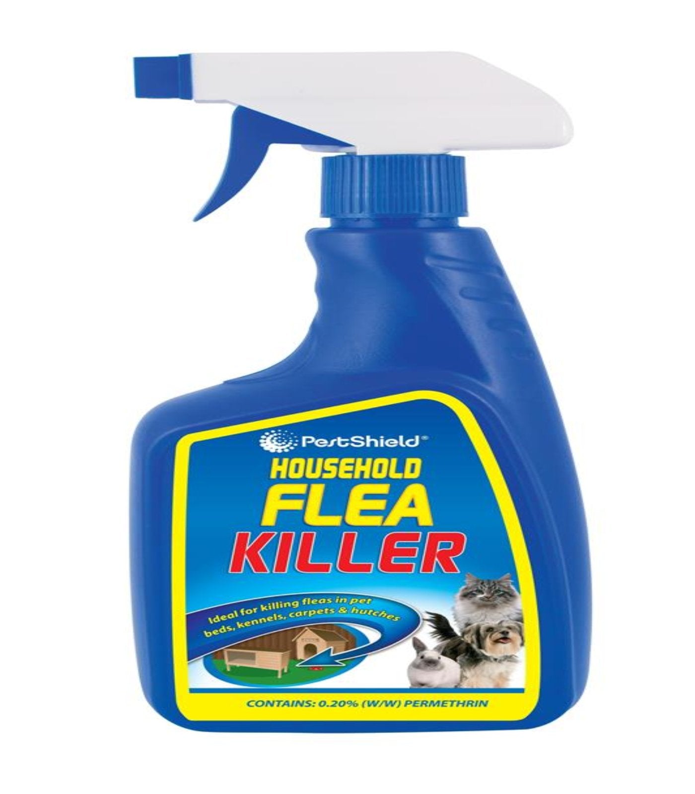 x2 Household Flea Killer Spray 500ml