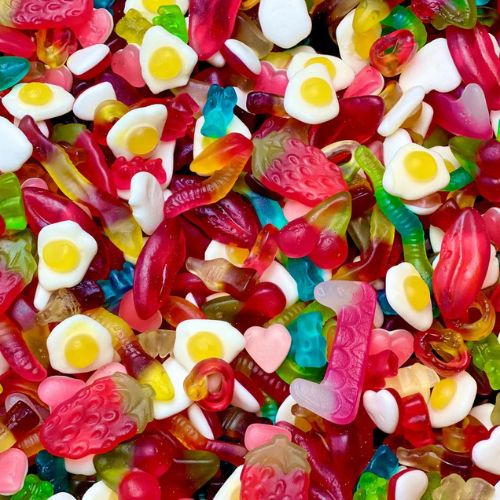 Jelly Pick n Mix Sweets | Classic Gummy Candy Mix | Sweet Box, Bag or Jar | Party Bag Fillers | Gift Hamper Treats | Pick and Mix UK