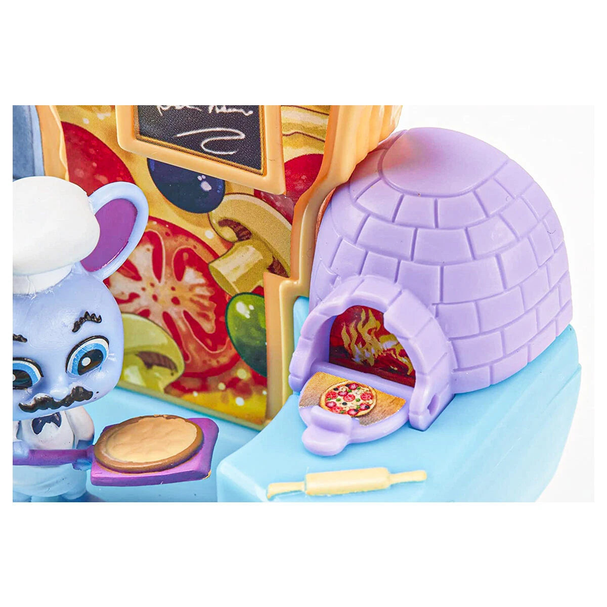 Mouse in House Slice 'O Pie Pizzeria Toy Playset