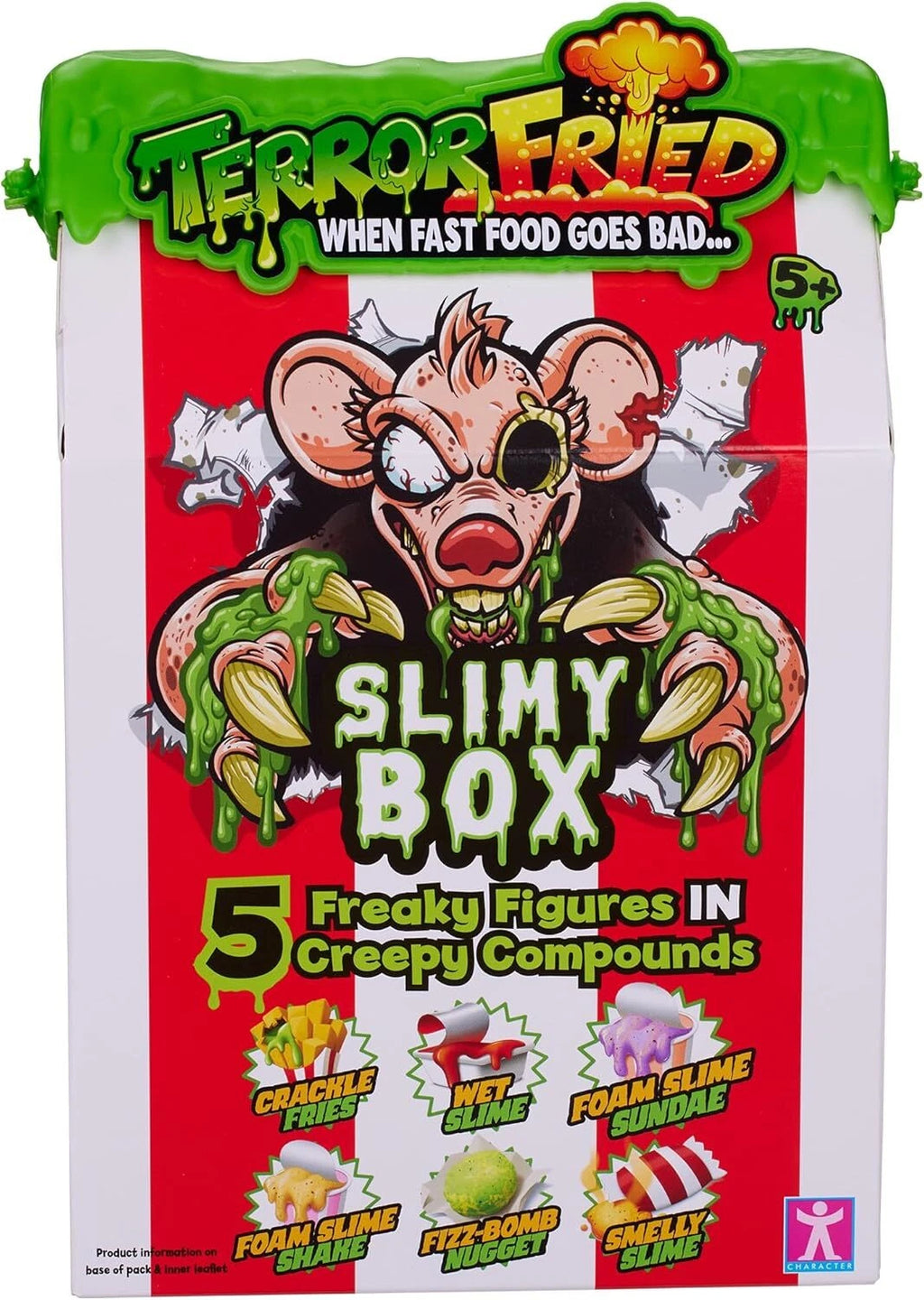 Terror Fried When Fast Food Goes Bad Slimy Box Pack of 5 Figures 5+