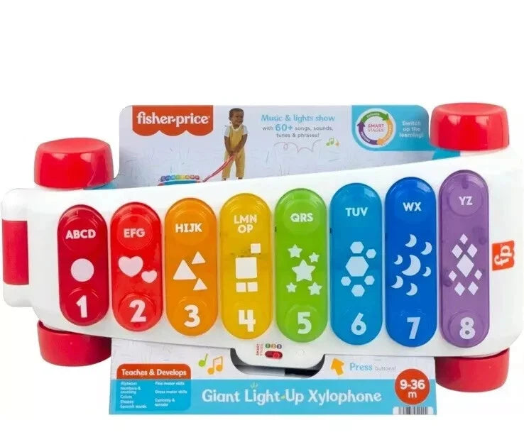 Fisher Price Giant Light-Up Electronic Xylophone 9-36 Months