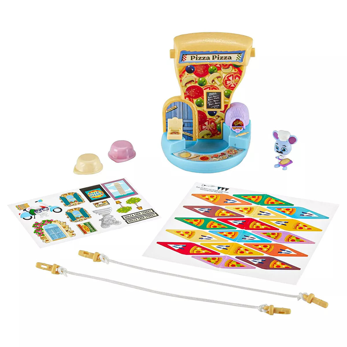 Mouse in House Slice 'O Pie Pizzeria Toy Playset