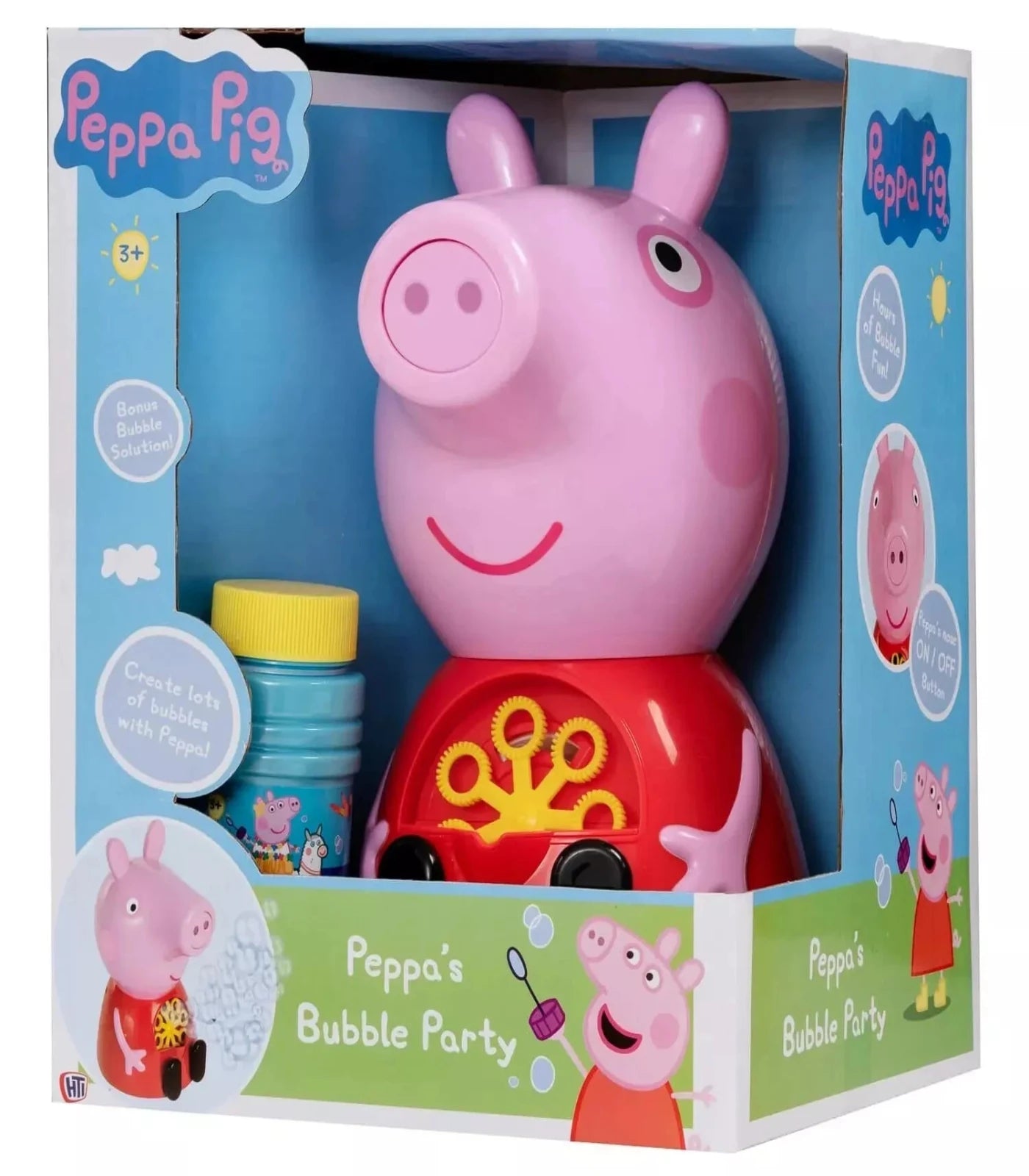 Peppa Pig Peppa's Bubble Party Bubble Machine 3+