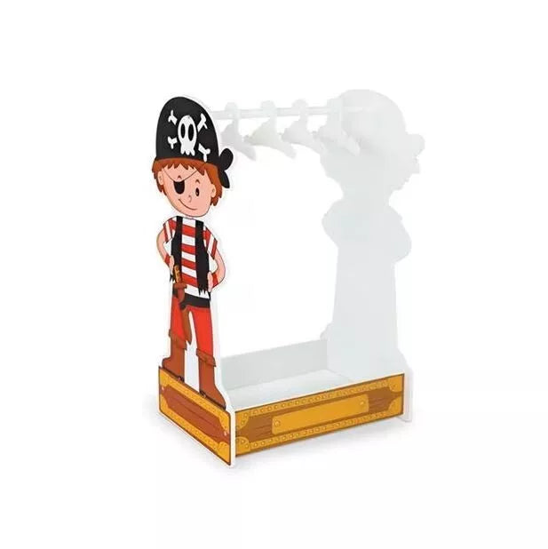 Wooden Pirate Dressing Up Rail
