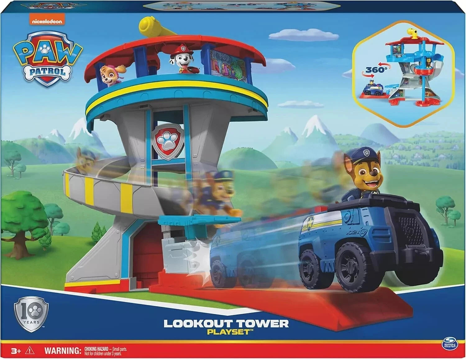 Paw Patrol Lookout Tower Play Set
