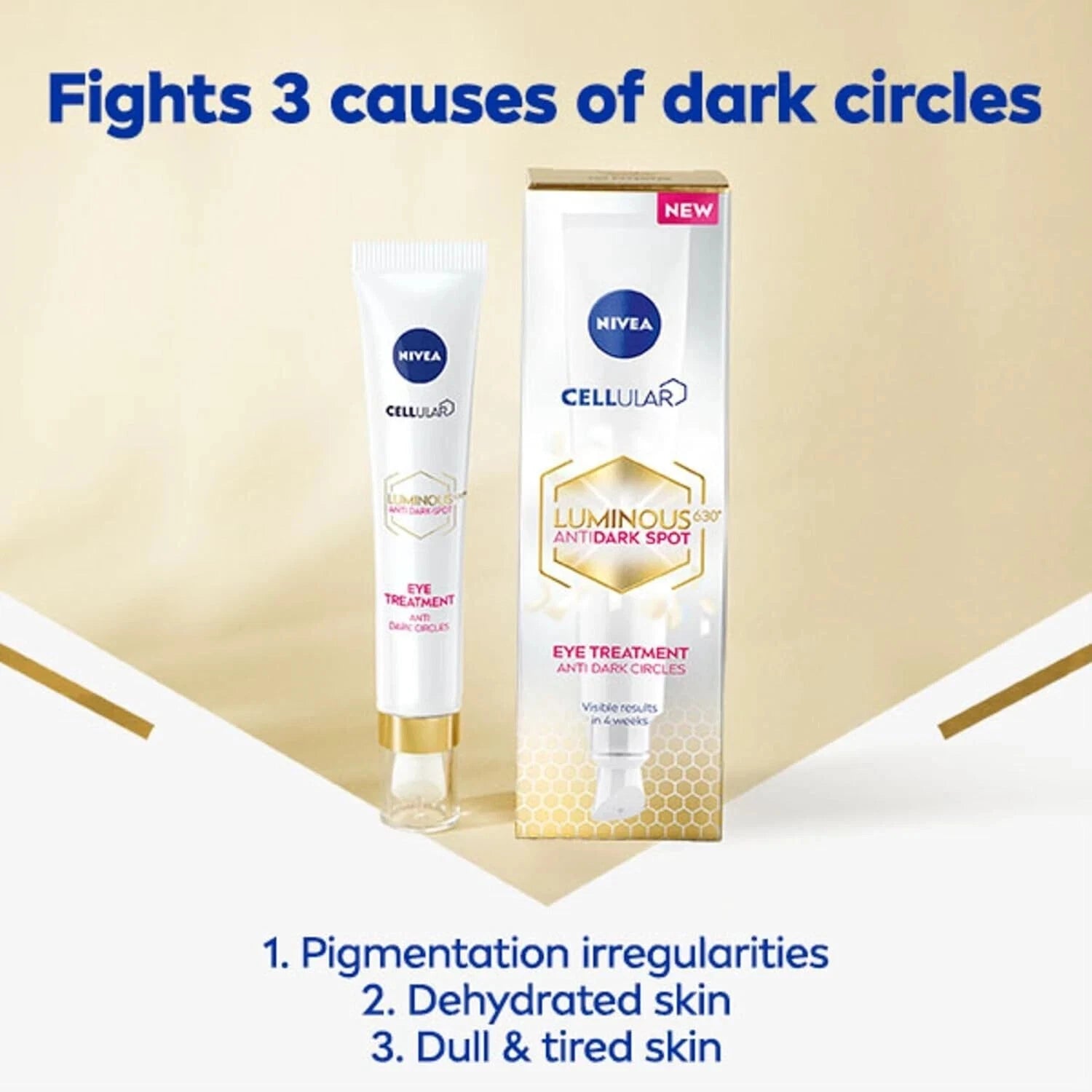 NIVEA Cellular LUMINOUS 630 Anti-Dark Circles Eye Treatment Cream (15ml)