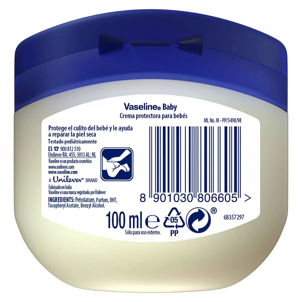Vaseline Baby Gel for Baby 100ml (2 Pack)