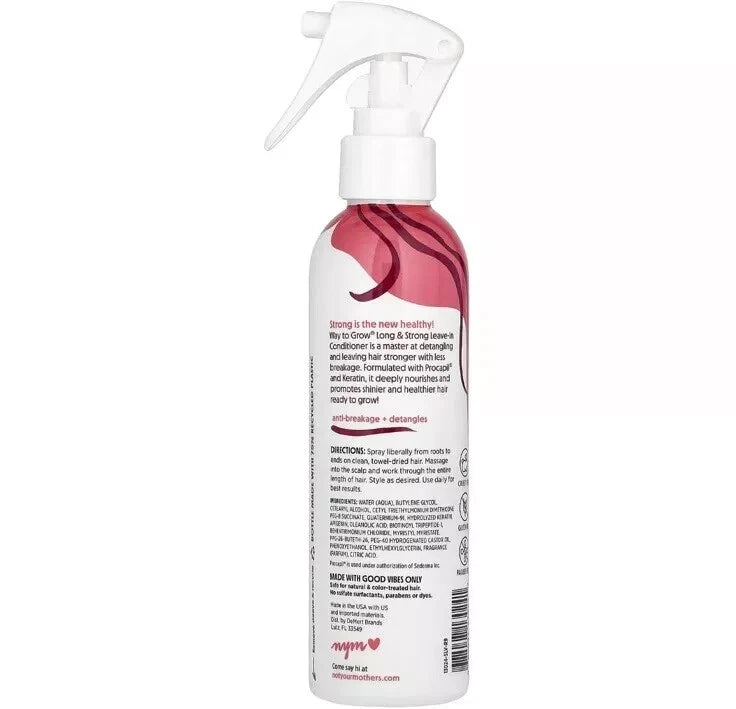 Not Your Mothers Way To Grow, Long & Strong Leave-In Conditioner, 6 fl oz (177 ml)