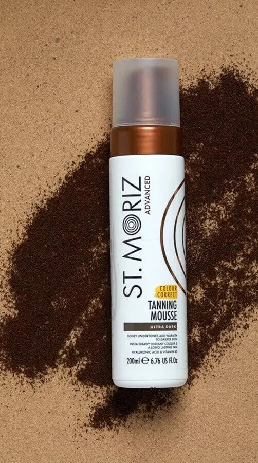 St Moriz Original Instant Tanning Mousse Ultra Dark | Fast Drying Vegan Fake Tan