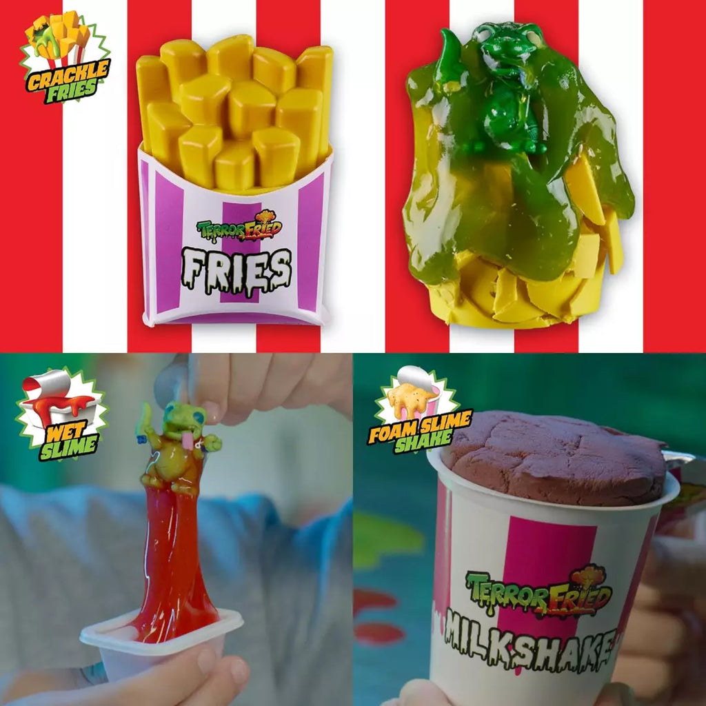 Terror Fried When Fast Food Goes Bad Slimy Box Pack of 5 Figures 5+