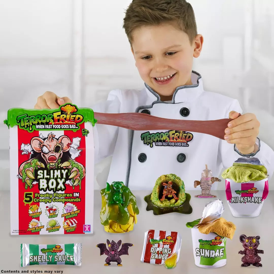 Terror Fried When Fast Food Goes Bad Slimy Box Pack of 5 Figures 5+