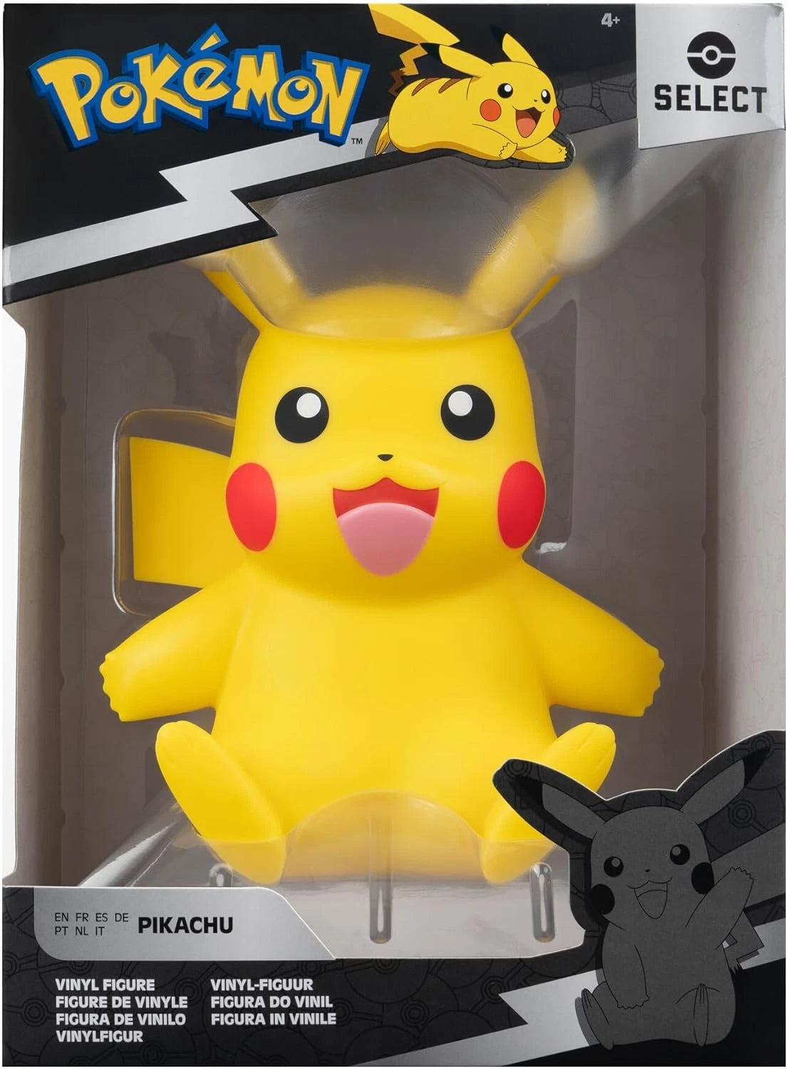 Pokemon Select Deluxe Vinyl 8 Inch Figure - Pikachu