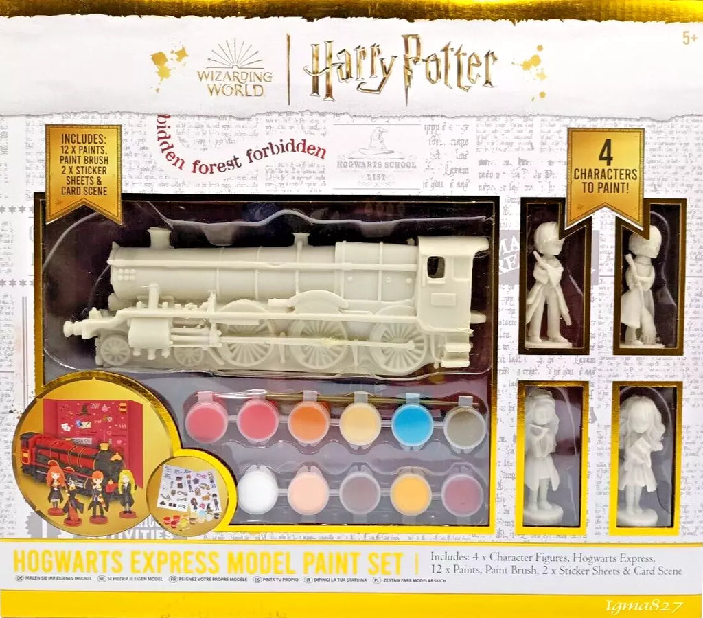 Harry Potter Hogwarts Express Model Paint Set 5+