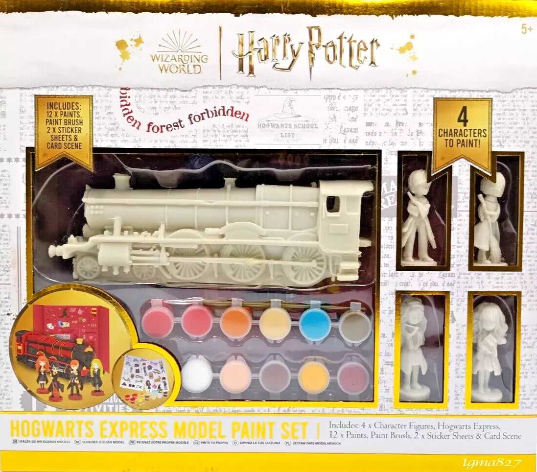 Harry Potter Hogwarts Express Model Paint Set 5+