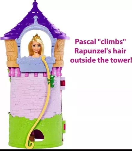 Disney Princess Rapunzel Doll & Tower Playset & Accessories New Tangled Toy 3+