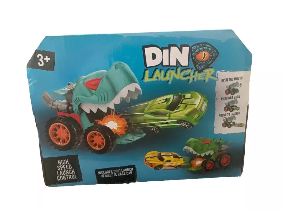 Dino Launcher Vehicle & Race Car 3+