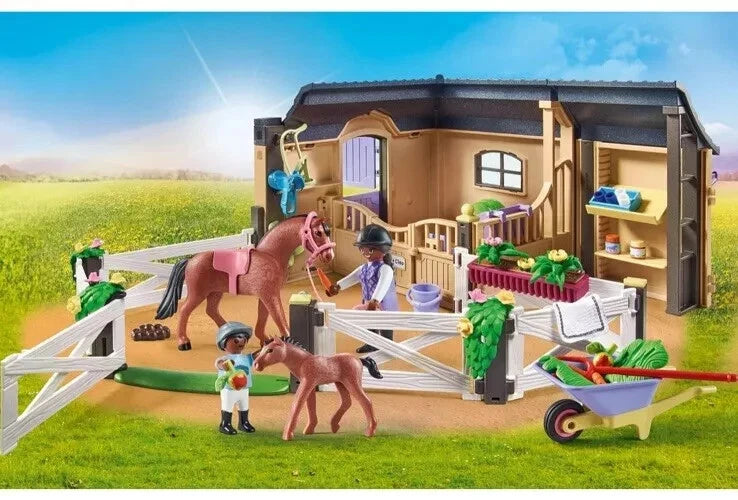 Playmobil Country Farm Stables 138pc Playset 71238 4-10 Years